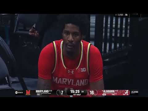 Alabama vs Maryland Highlights  Nov 26,2025  NCAA College Basketball