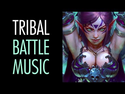 1 Hour of Epic & Powerful Tribal Battle Music | Elder Scrolls Inspired