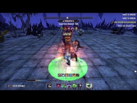 Magicka Warden 91k+ Dps (?) - Greymoor [ESO]