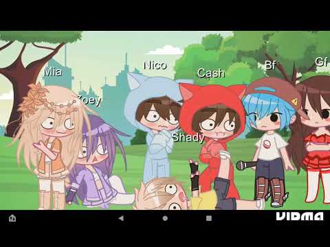 if Nico,Cash, Shady,Mia and Zoey met Boyfriend and Girlfriend from Fnf//Gacha club//Alexa and Wendy