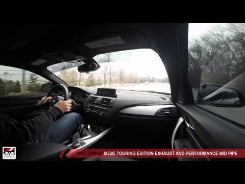 AWE Tuning BMW F22 M235i Touring Edition Exhaust with Performance Mid Pipe