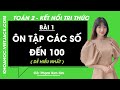 Toán lớp 2 Bài 1: Ôn tập các số đến 100