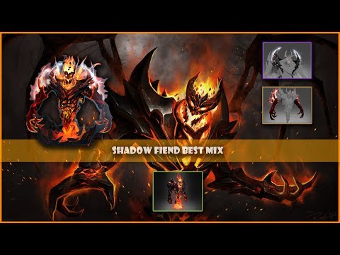 Dota 2 Shadow Fiend Most Expensive Mix Set Demon Eater+Arms of Desolation+Eternal Harvest(190.57$)