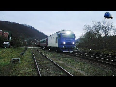 GM 64-1357-4 & Mecanic Super Engineer in Gara Poieni Station pe Seara/on Evening - 18 November 2018