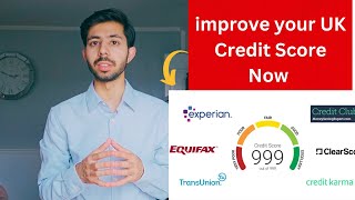 How to increase UK Credit Score fast|7 Step which helped me 628 to 715| Experian|TransUnion|Equifax|