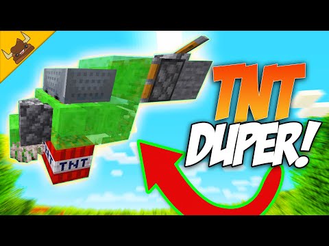 CowPunFun - Minecraft 1.16+ EASY TNT Duper Tutorial! Duplication Glitch!