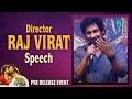 Director Raj Virat Speech at Bomma BlockBuster Pre Release Event | Ntv ENT