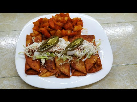 ENCHILADAS MICHOACANAS DE PAPA Y QUESO COTIJA | #CarmenCookVlogs