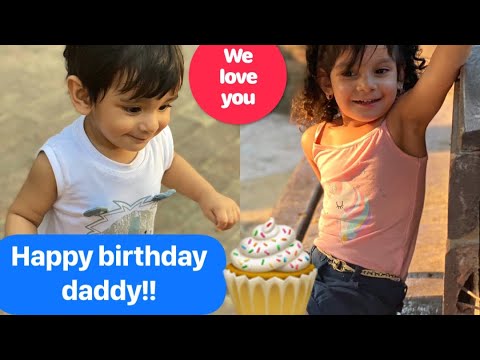 LINTA & HAZIQ WISHES HAPPY BIRTHDAY DADDY!!