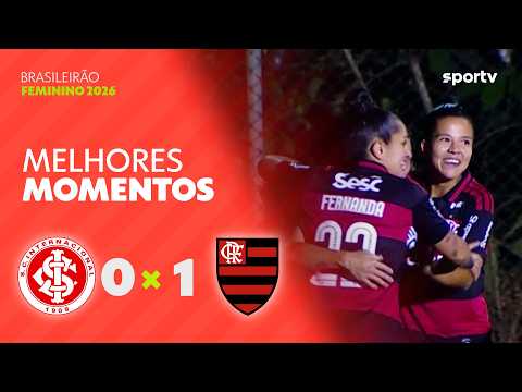 Gols e lances de Internacional x Flamengo