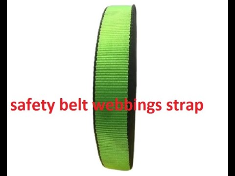 Nylon & pp polyester webbing straps high tenacity, for fall ...
