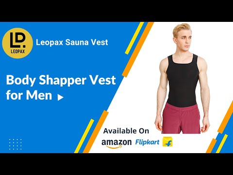 LEOPAX Polymer Body Shapper Vest for Men Workout Tank Top Shapewear  SaunaVest Women Shapewear