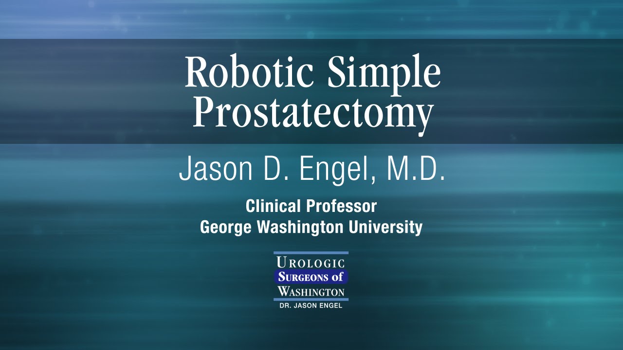 Robotic Simple Prostatectomy