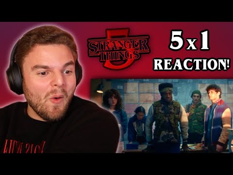 Stranger Things Season 5 Episode 1 "The Crawl" REACTION!