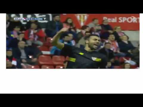 Iborra Goal 0-1 Gijon 0-1 Sevilla
