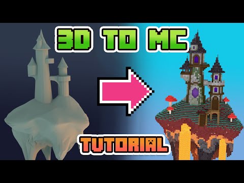 Transform 3D Models to EPIC Minecraft Builds!! 🤯