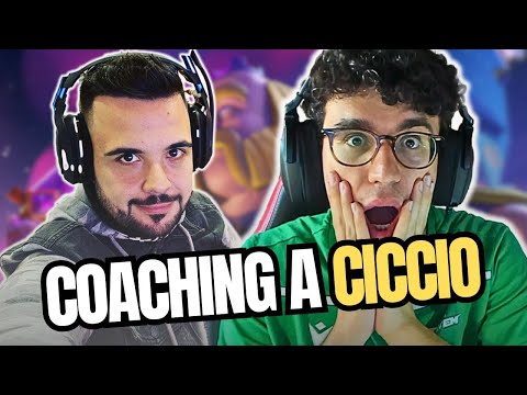 COACHING @CiccioGamer89 FOR THE PAGURI CUP! [EP 1] - CLASH ROYALE STONE