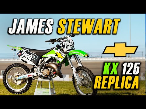 We Built a JAMES STEWART 2004 Kx 125 REPLICA!