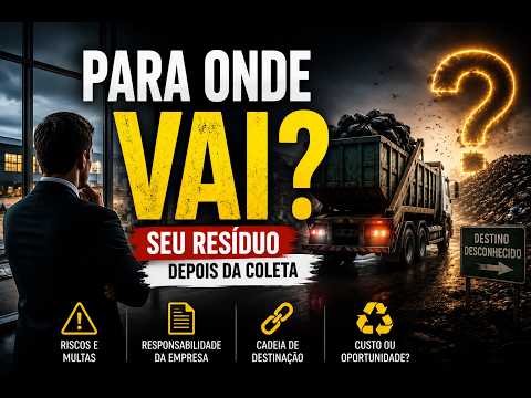 Para Onde Vai o Resíduo da Sua Empresa? Riscos, Multas e Destinação Correta