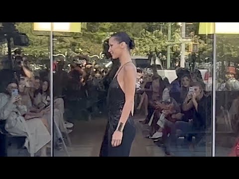 Bella Hadid Cuts A Flawless Frame On The Michael Kors NYFW Runway