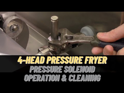 Pressure Solenoid Operation & Cleaning - Henny Penny 4-head Pressure Fryers