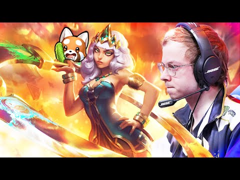 I took on Jensen with my Qiyana... AND CLAPPED HIS CHEEKS!