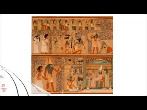 THE WEIGHING OF THE HEART - Papyrus Ani
