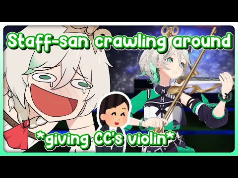 Cecilia Explains How Staff-San Handed Her Violin Mid-Performance During the Concert Cecilia Explains How Staff-San Handed Her Violin Mid-Performance During the Concert