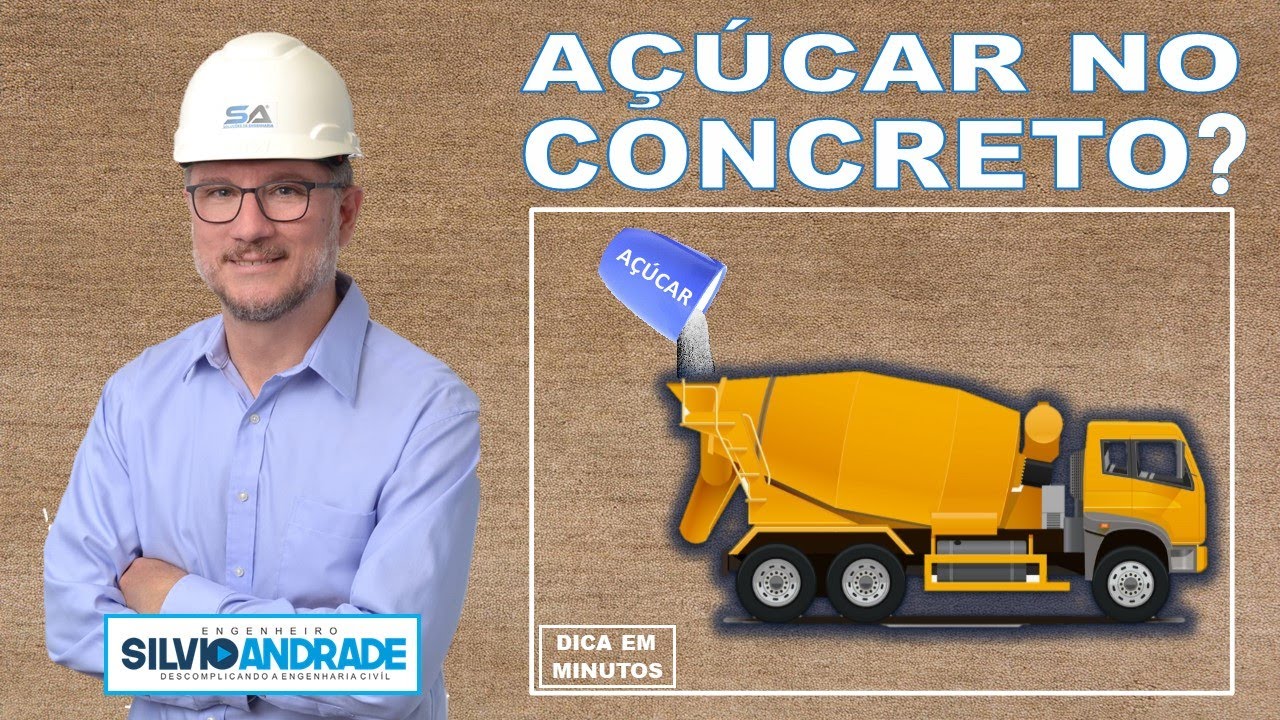 Açúcar no Concreto