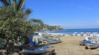 preview picture of video 'Sayulita, México, february 2012. A trip from Puerto Vallarta by bus to Sayulita. (Full HD)'