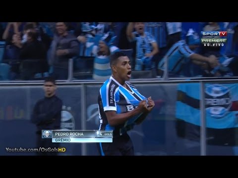 Gol de Pedro Rocha, Grêmio 1 x 1 Sport - Brasileirão 25/07/2015