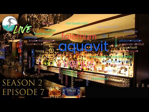 DrinkLink Live - Aquavit, Falernum und Rote Beete