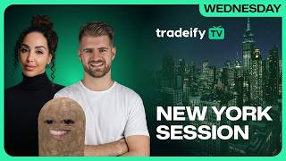 NEW YORK SESSION LIVE! | Tradeify TV | WEDNESDAY 8/26/26