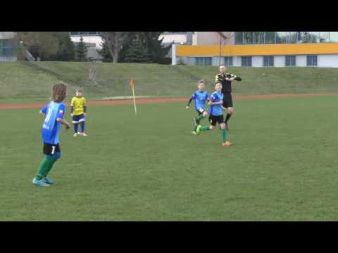 Włókniarz - Iskra Dobroń 08.04.17 bramka 9