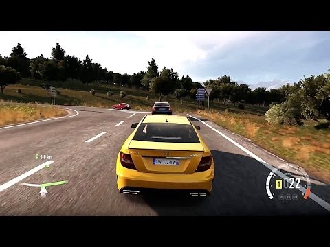 Forza Horizon 2 Mercedes-Benz C63 AMG Black Series Gameplay HD 1080p