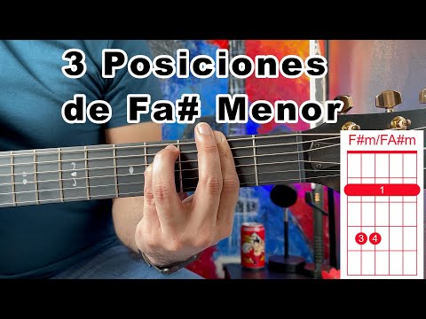 Aprende a tocar el acorde de Fa Sostenido Menor en 3 minutos