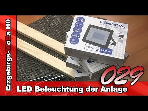 029 - LED Beleuchtung der Anlage (Deutsch/German)