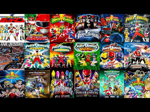 The Evolution of POWER RANGERS Games (1991-2024)
