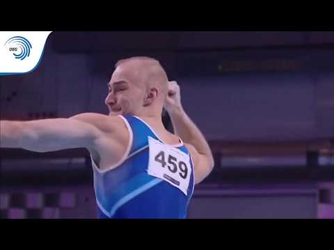 Petro PAKHNIUK (UKR) - 2019 Artistic Gymnastics European silver medallist, parallel bars