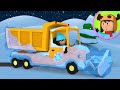 Frozen Snowplow Gets Squeaky Clean At The Car Wash Carl S Car Wash