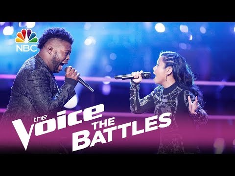 The Voice 2017 Battle - Chris Weaver vs. Kathrina Feigh: "Dangerous Woman