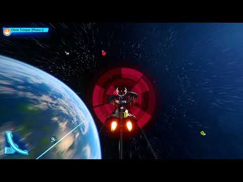 Jedi Starfighter Destroys The Droid Command Ship | LEGO STAR WARS SKYWALKER SAGA