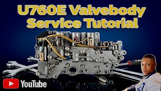 U760E 22-Pin Complete Valve Body Service Tutorial | Lexus ES350 Rx350, Toyota Camry Venza Highlander