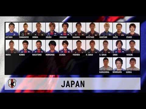 JAPAN | Good luck at the 2014 FIFA World Cup!