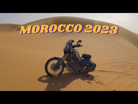 A TASTE OF FREEDOM: Morocco 2023 || Solo Yamaha Tenere 700 Enduro Motorcycle Adventure