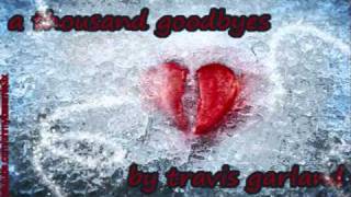 a thousand goodbyes by travis garland. ♥