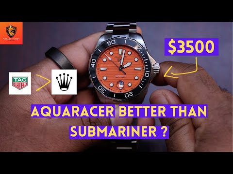 Can this Tag Heur beat a Rolex for $3500 ? | Aqua racer 300|