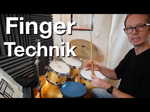 Finger technique on the drums / pad: Master the technique "Finger Control" / "Finger Technique"
