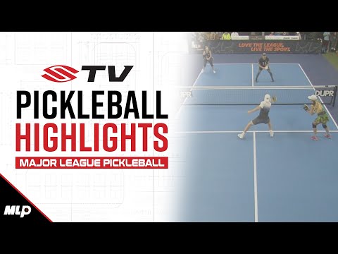 Kyle Yates Ends A WILD Rally Pickleball Highlight - Major League Pickleball Season One