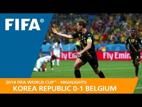 Korea Republic v Belgium | 2014 FIFA World Cup | Match Highlights